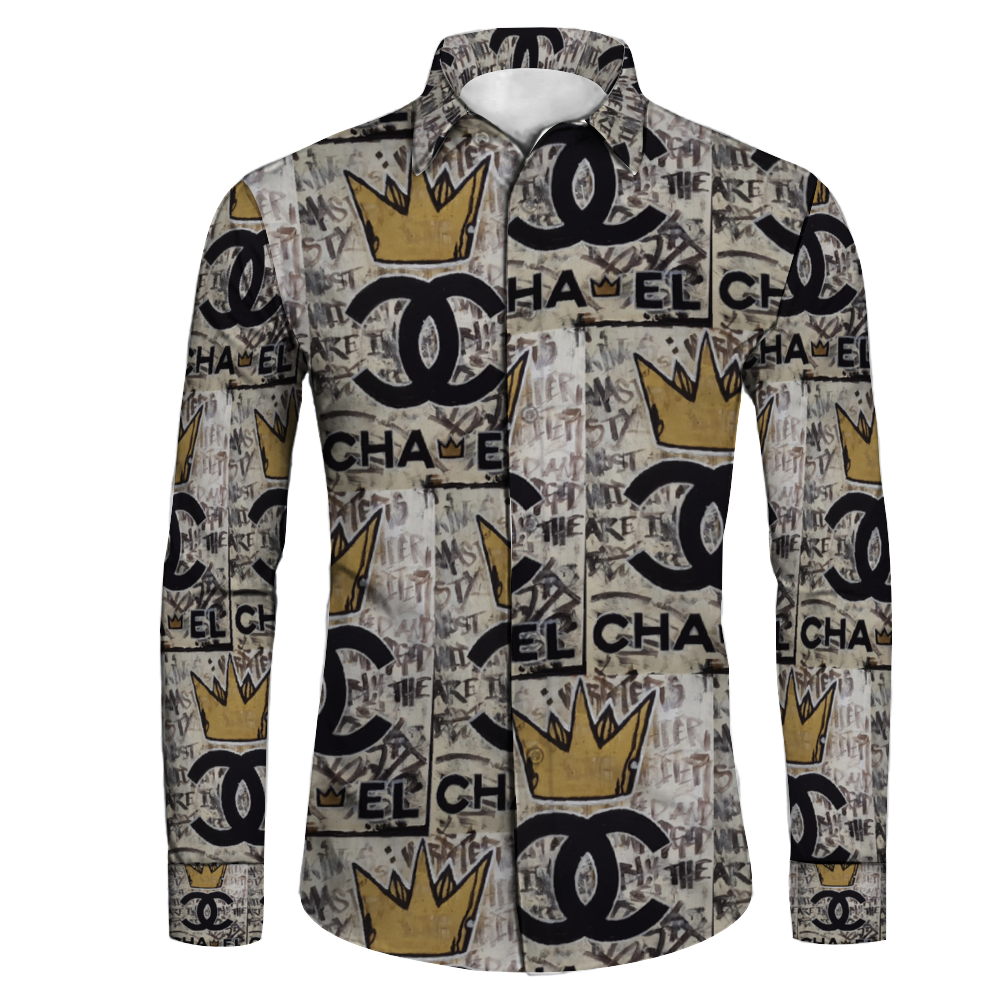 El Cha Men's Slim Fit Long Sleeve Shirt