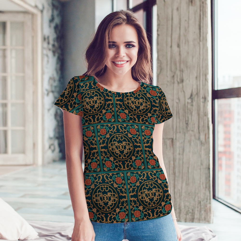 Urban Roman Flower Print