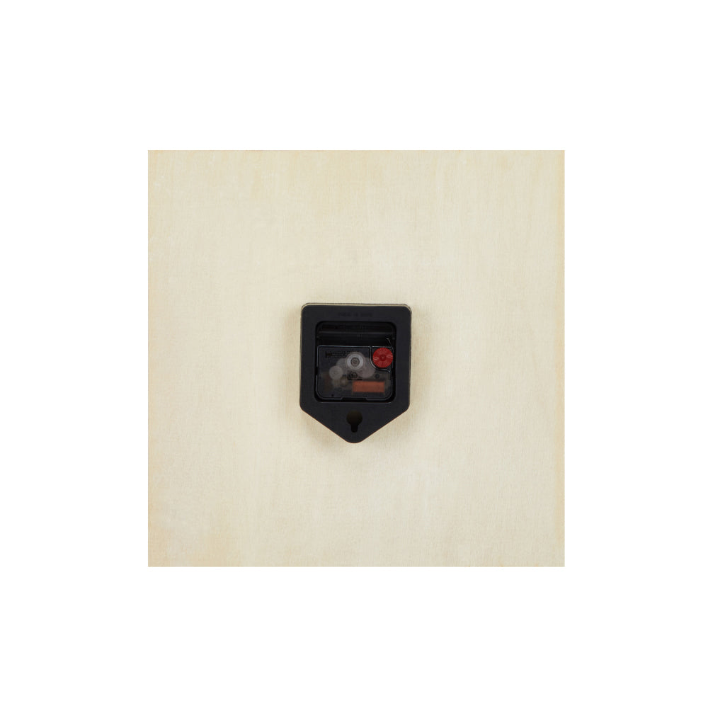 Propaganda Britney White Pointers 11"/12"/15" Custom Square Non-ticking Scaleless Wooden Wall Clock