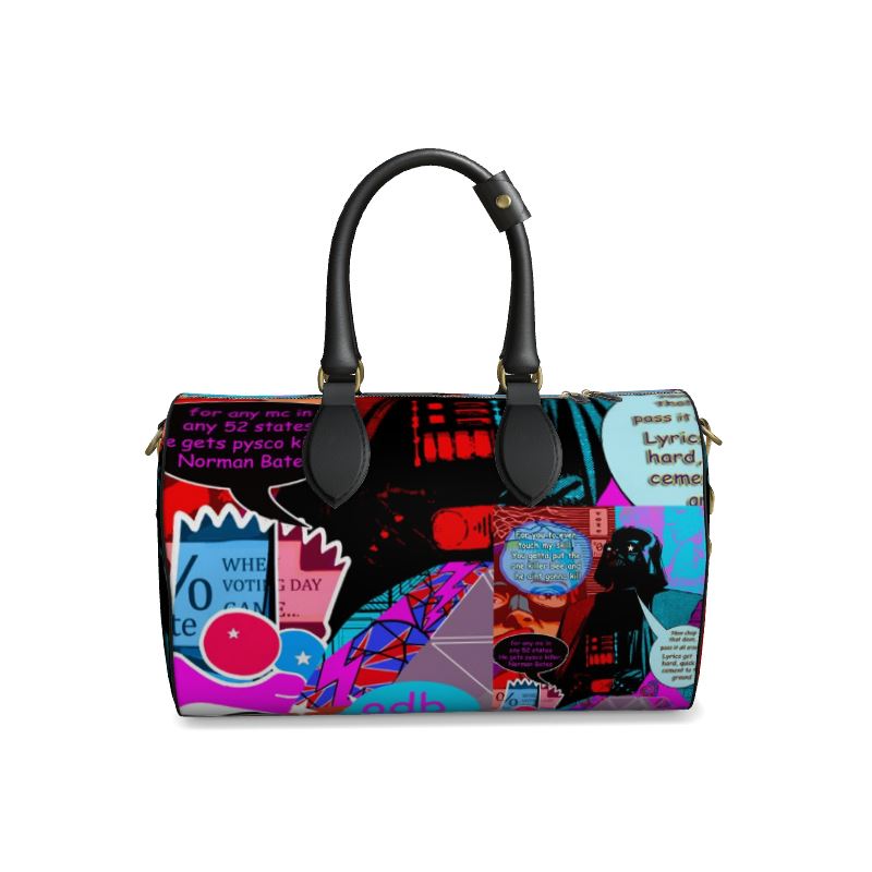 Old Dirty Darth Glitch Lather Duffle Bag