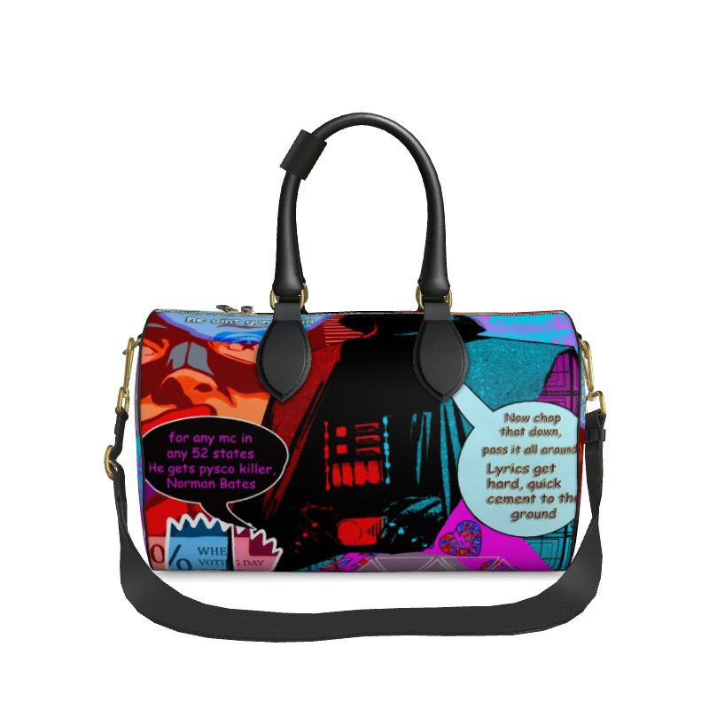 Old Dirty Darth Glitch Lather Duffle Bag