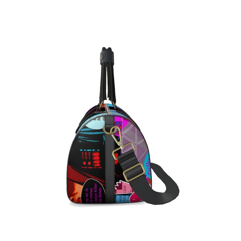 Old Dirty Darth Glitch Lather Duffle Bag