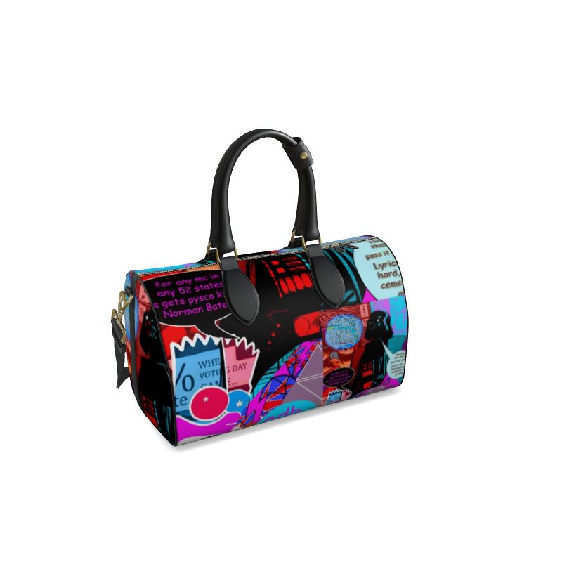 Old Dirty Darth Glitch Lather Duffle Bag
