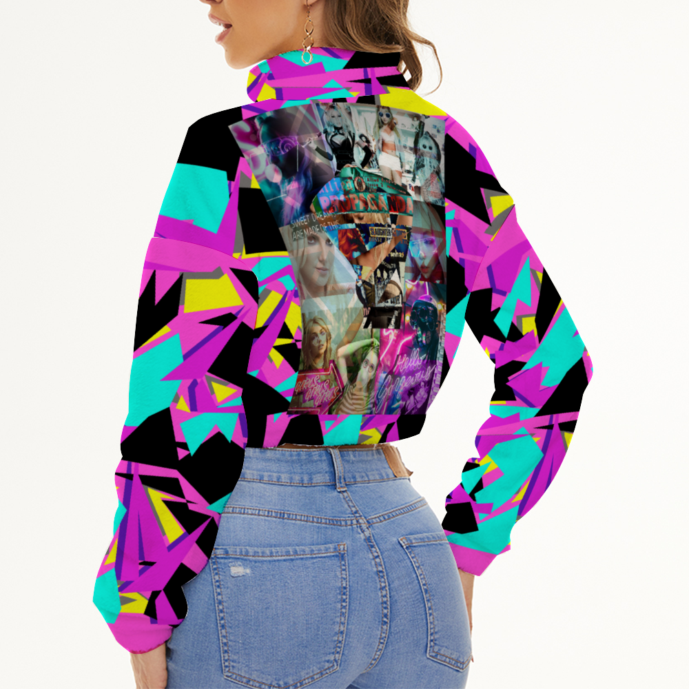 Propaganda Camo Women's Short Flannel Jacket