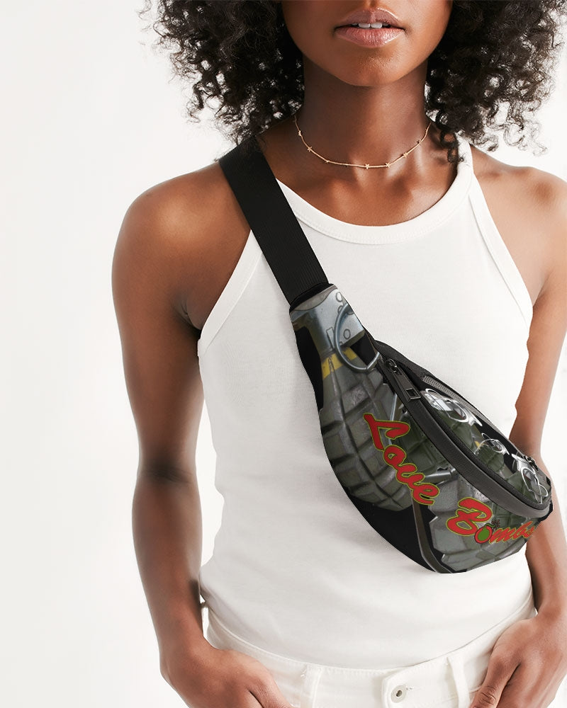 Love Bombs Crossbody Sling Bag