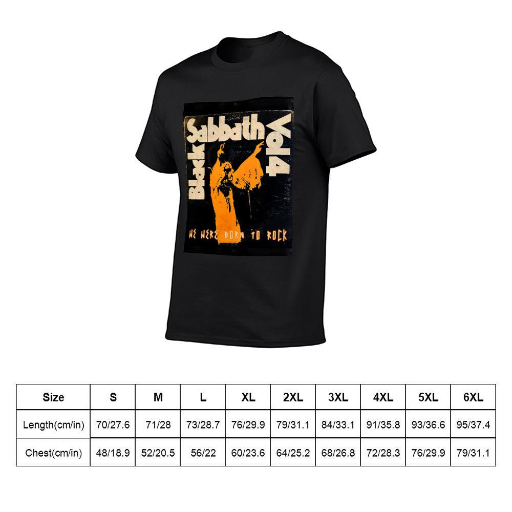 Classic Black Sabbath Dedication T-Shirt Front and Back Print DTG | Gildan HA00