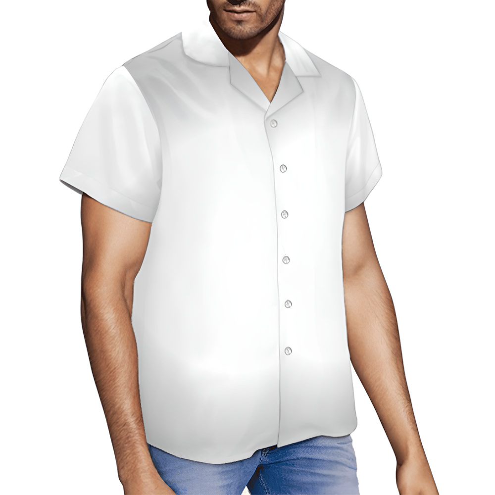 Realize in Off White Men's Short Sleeve Shirt