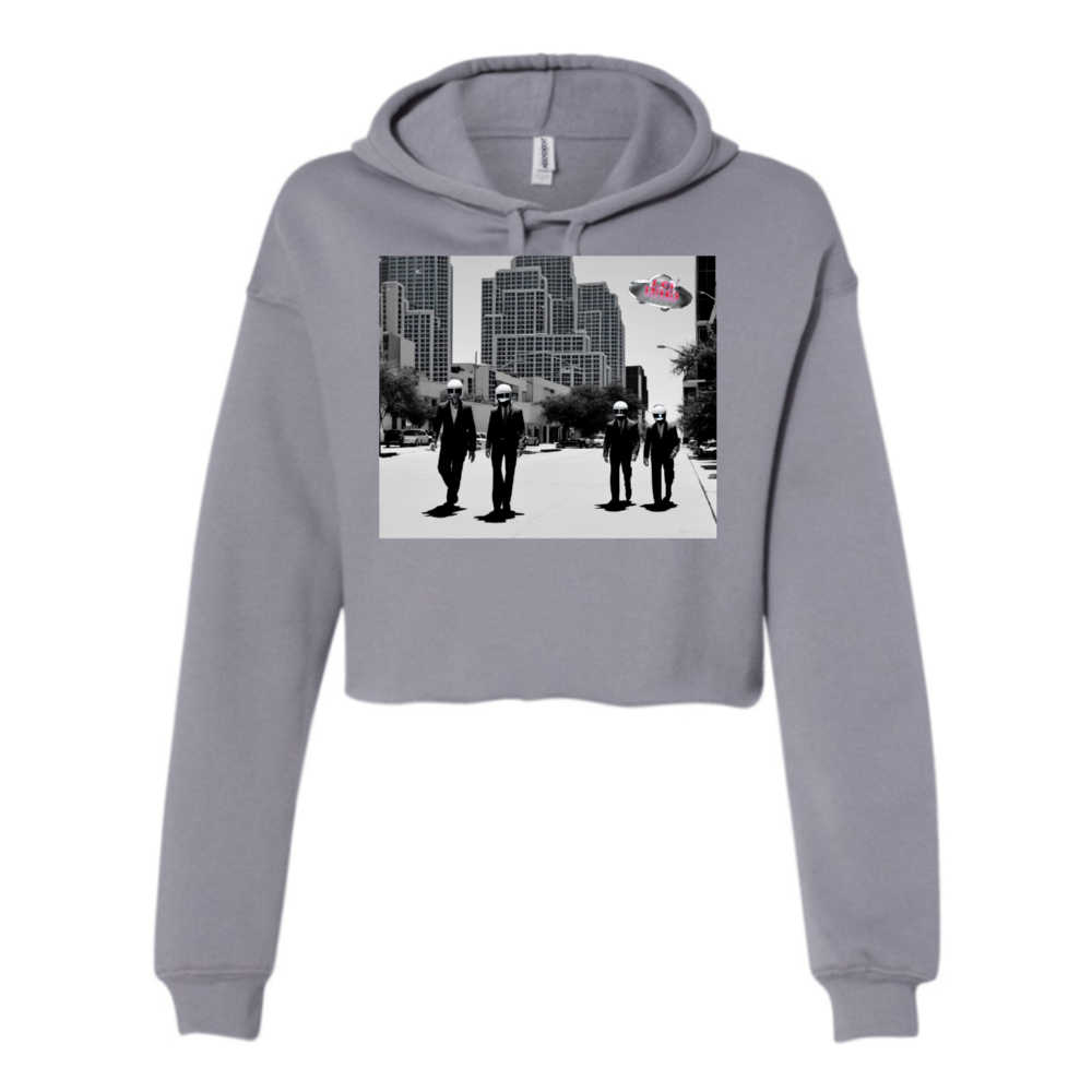 Austin 3021 Women's Lightweight Cropped Hoodies| AFX64CRP
