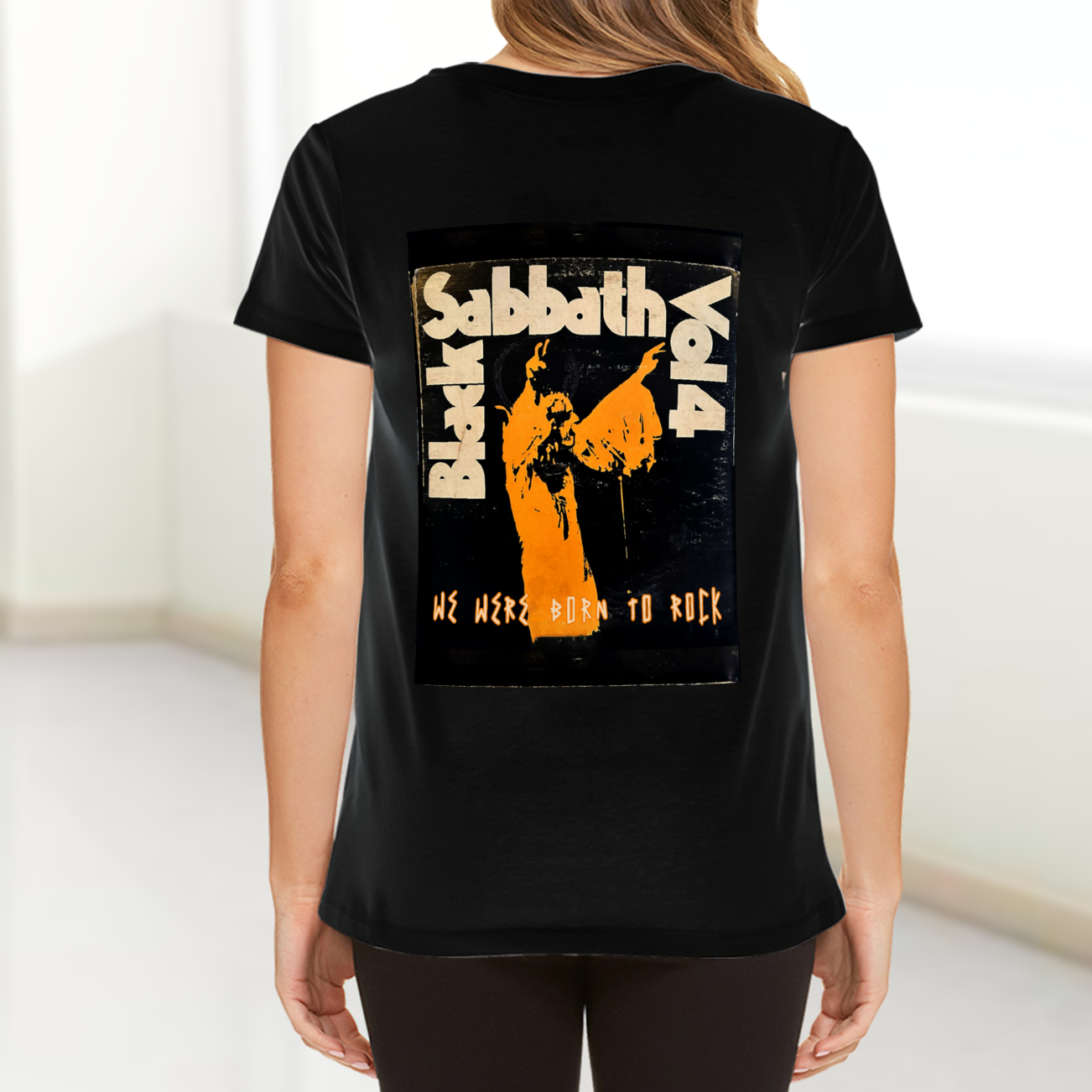 Classic Black Sabbath Dedication T-Shirt Front and Back Print DTG | Gildan HA00