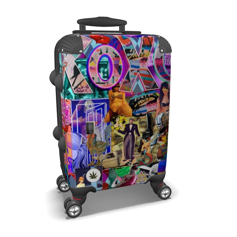 XoXo Glitch Suitcase Travelor