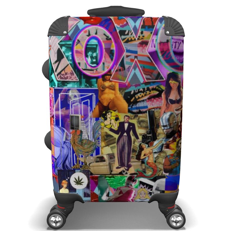 XoXo Glitch Suitcase Travelor