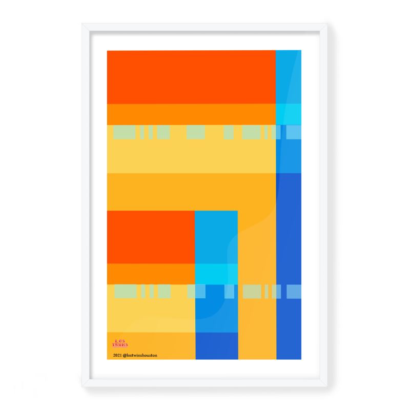 Digital Art "City Sunset"