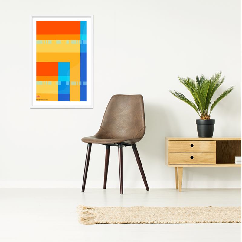 Digital Art "City Sunset"