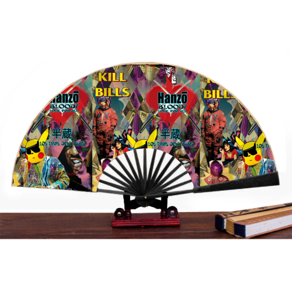 Kill Bills Hand-held Folding Fan