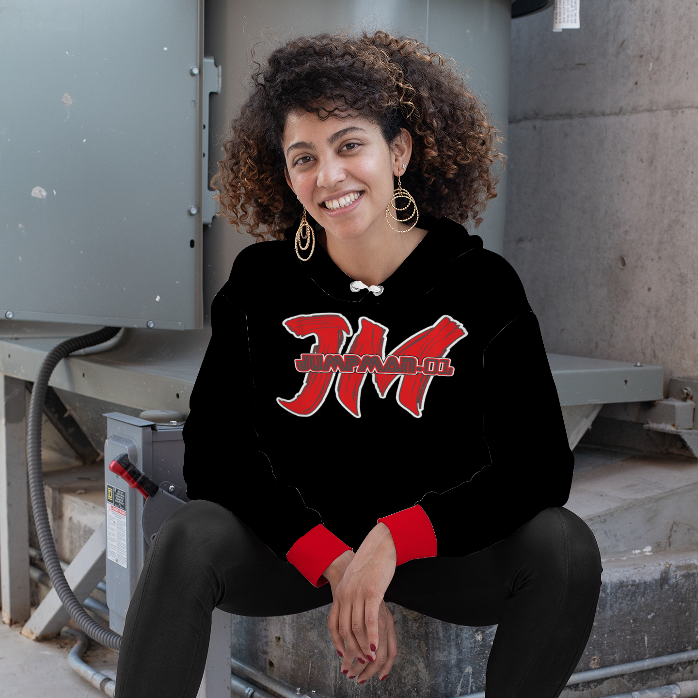 Jumpman .01 Plush Spun Velvet Hoodie with Pockets