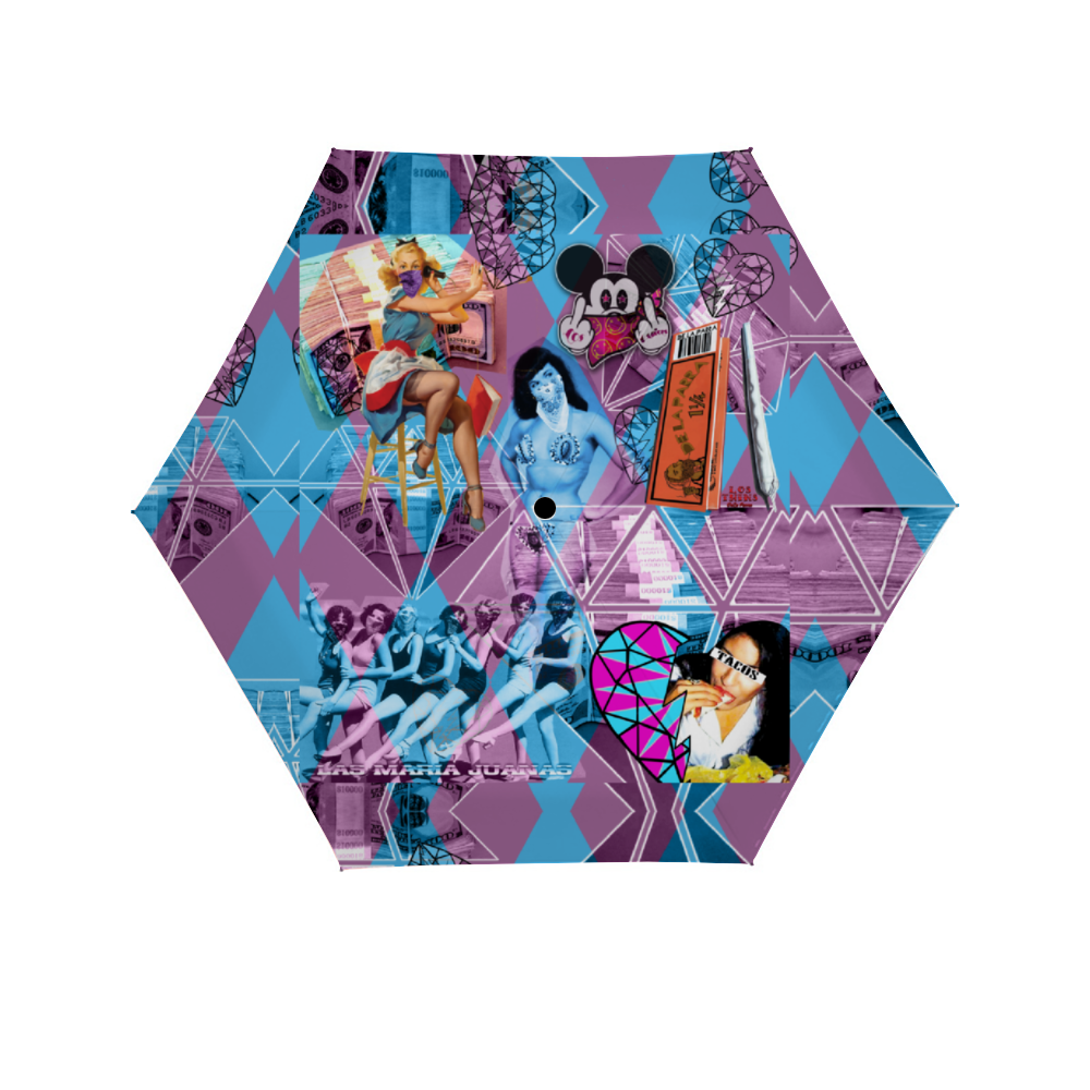 Las Marijuanas Umbrella 3 Folding/5 Folding
