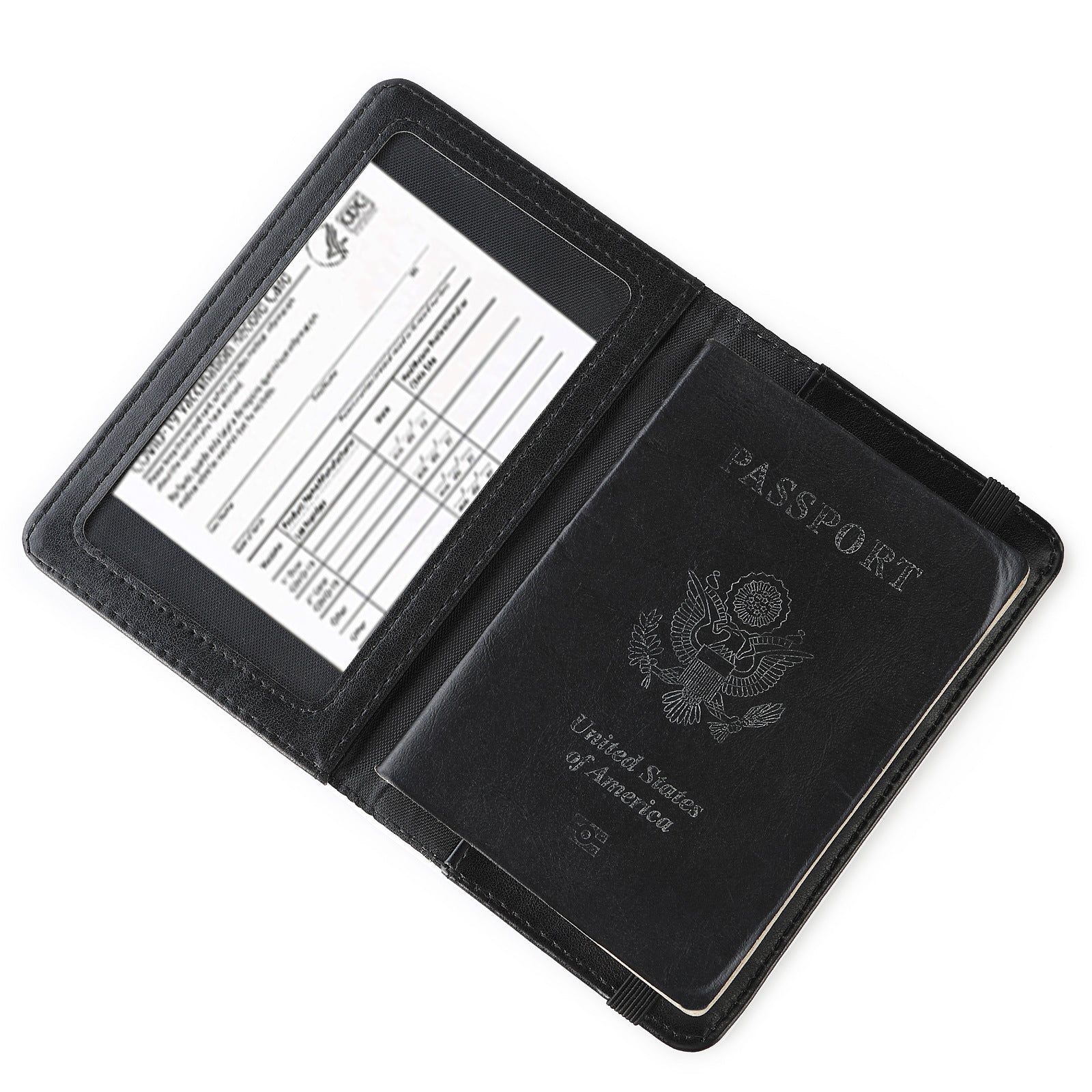 DeLa Parra Monroe Vegan Leather Passport Holder