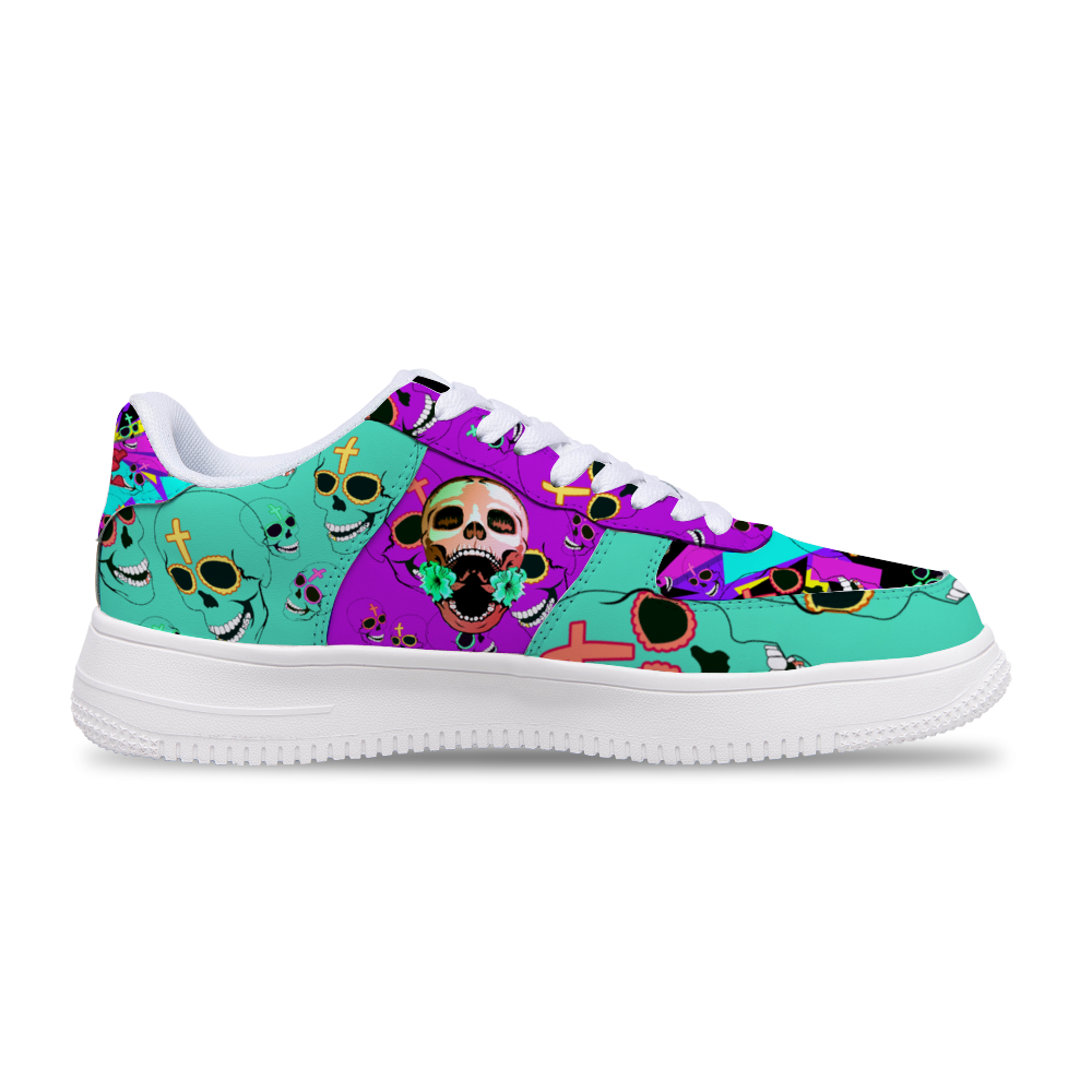 Sugar Skull Sneakers Leisure Sports Shoes