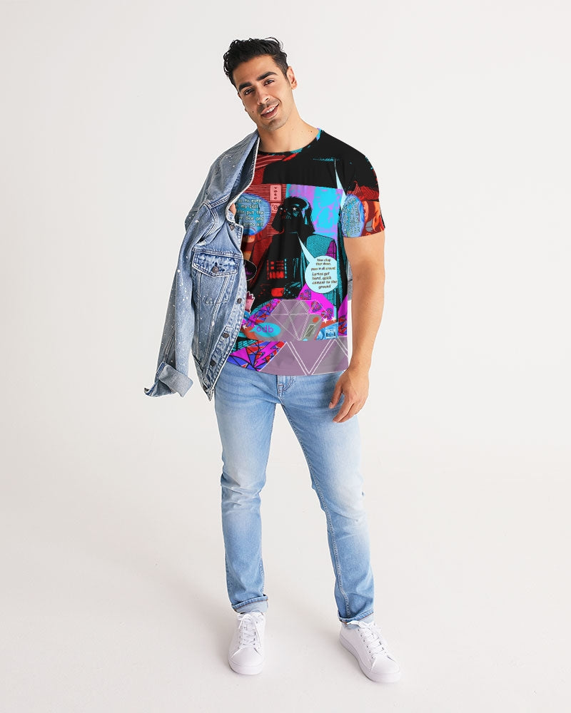 Old Dirty Darth Glitch Men's Tee