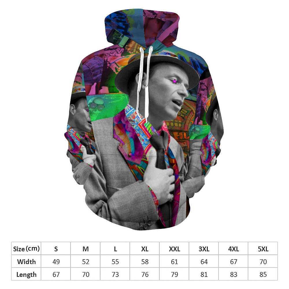 The Hood of Sinatra Hoodie Sweatshirt with Pockets
