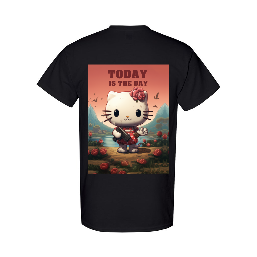 Todays the Day T-shirts Gildan 5000 Short Sleeve Casual Loose Shirts Tees