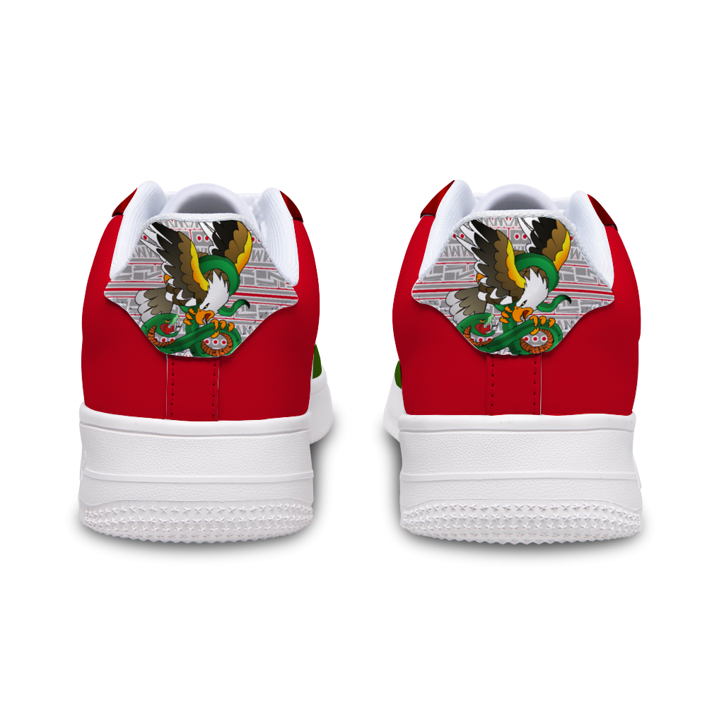 Mexico Flag Dedication Custom Shoes Unisex Sneakers Leisure Sports Shoes