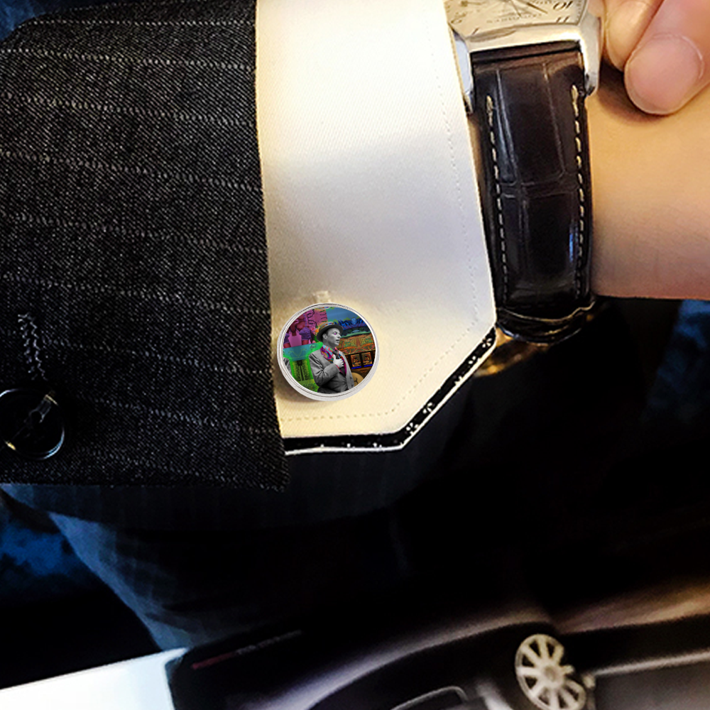 Sin-atras Cufflinks for Tuxedo Studs