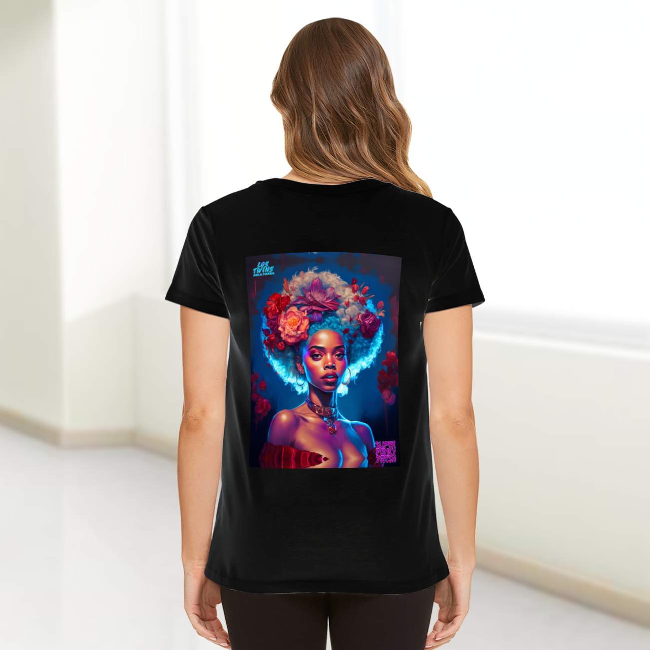 Bombshell T-Shirt Front and Back Print DTG | Gildan HA00
