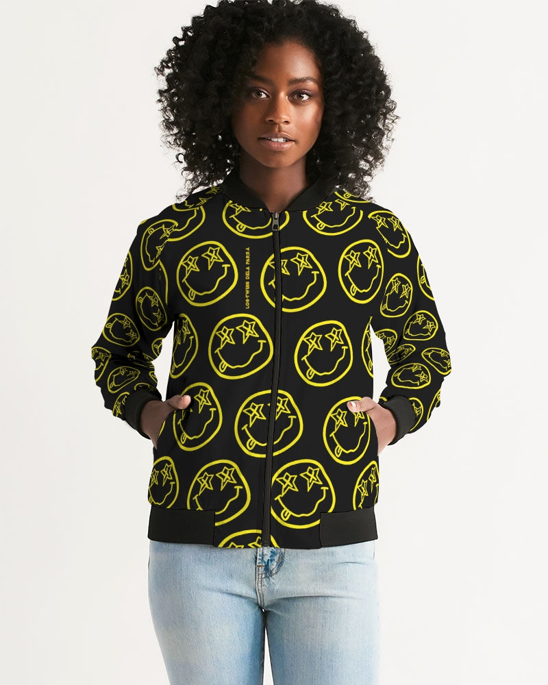 Smile Becomes You Women's Bomber Jacket