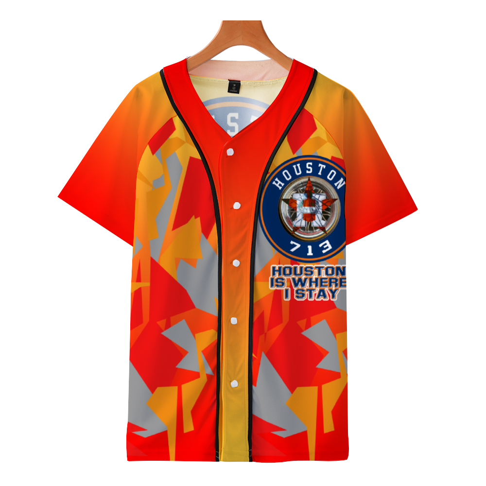 Houston 713 Baseball Jersey Sports Jersey