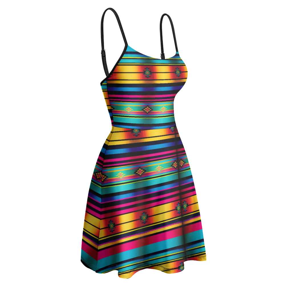 DeLa Parra Serape Women's Fashion Skirts