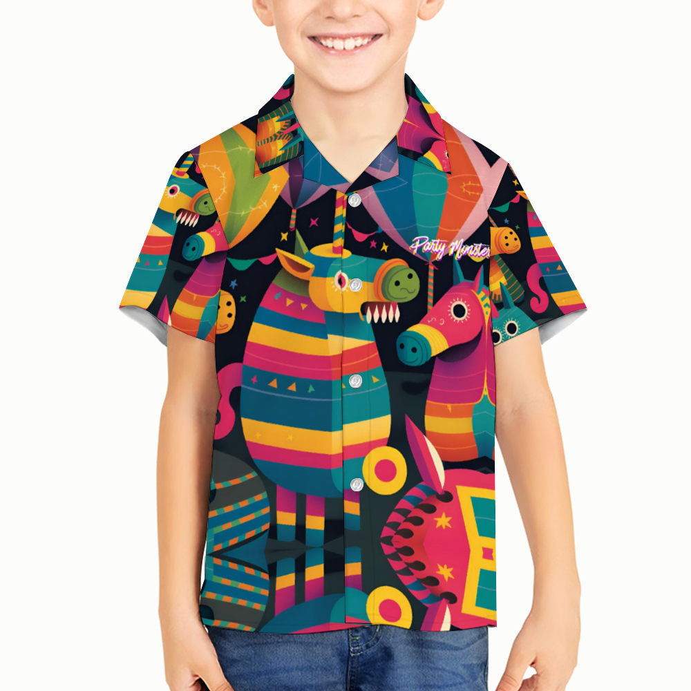 Party Monster Kids' Short Sleeve Shirts