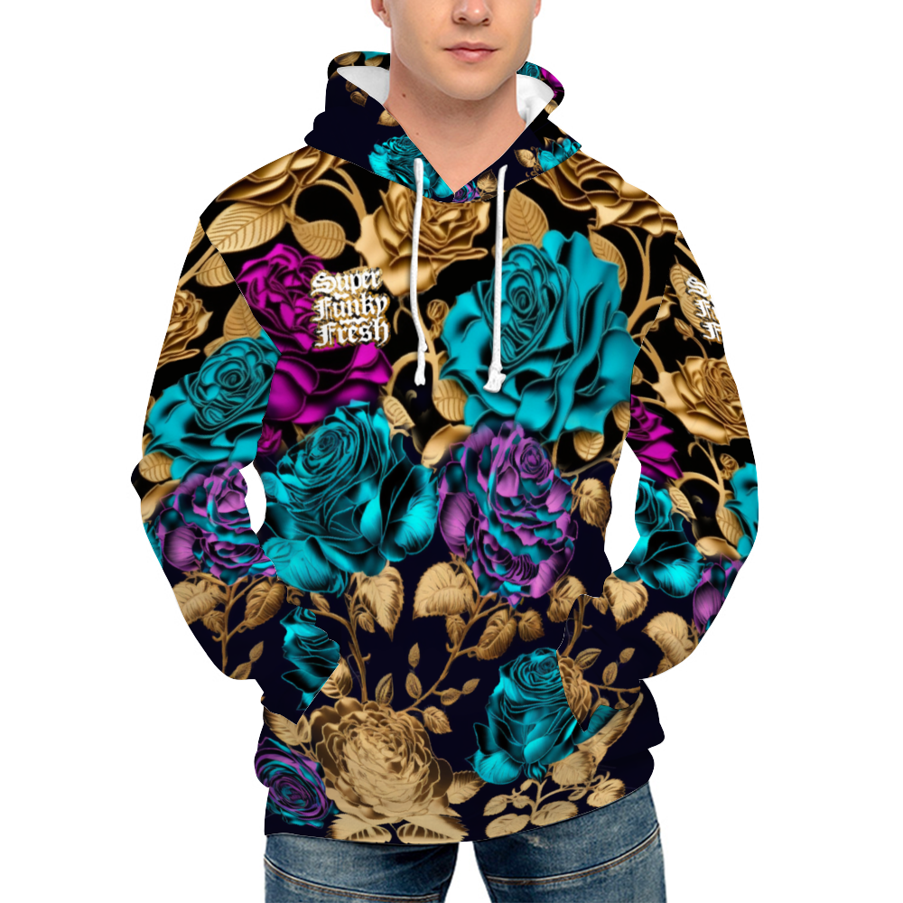Gold Roses Hoodie