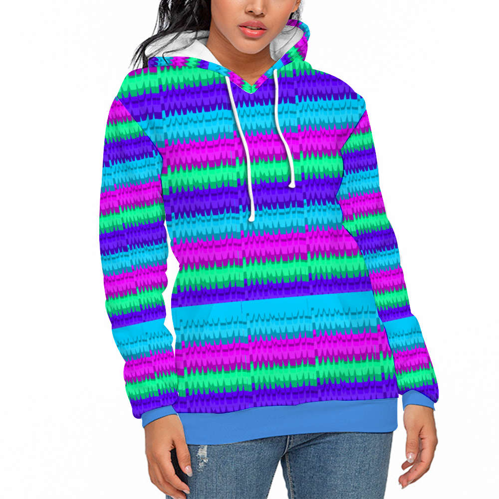 Blue Pinata Power Hoodies