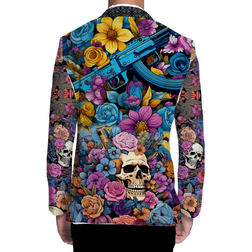 Ak's and Tulips Casual Suit Blazer Coat Fashion Light Coat
