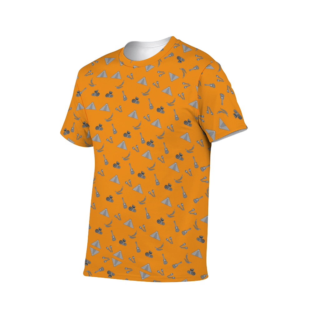 Mayan Orange All Over Print T-Shirt