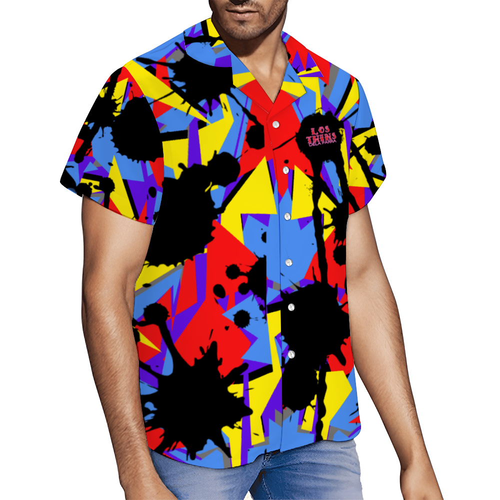 Super Digital Camo Men's Button Down