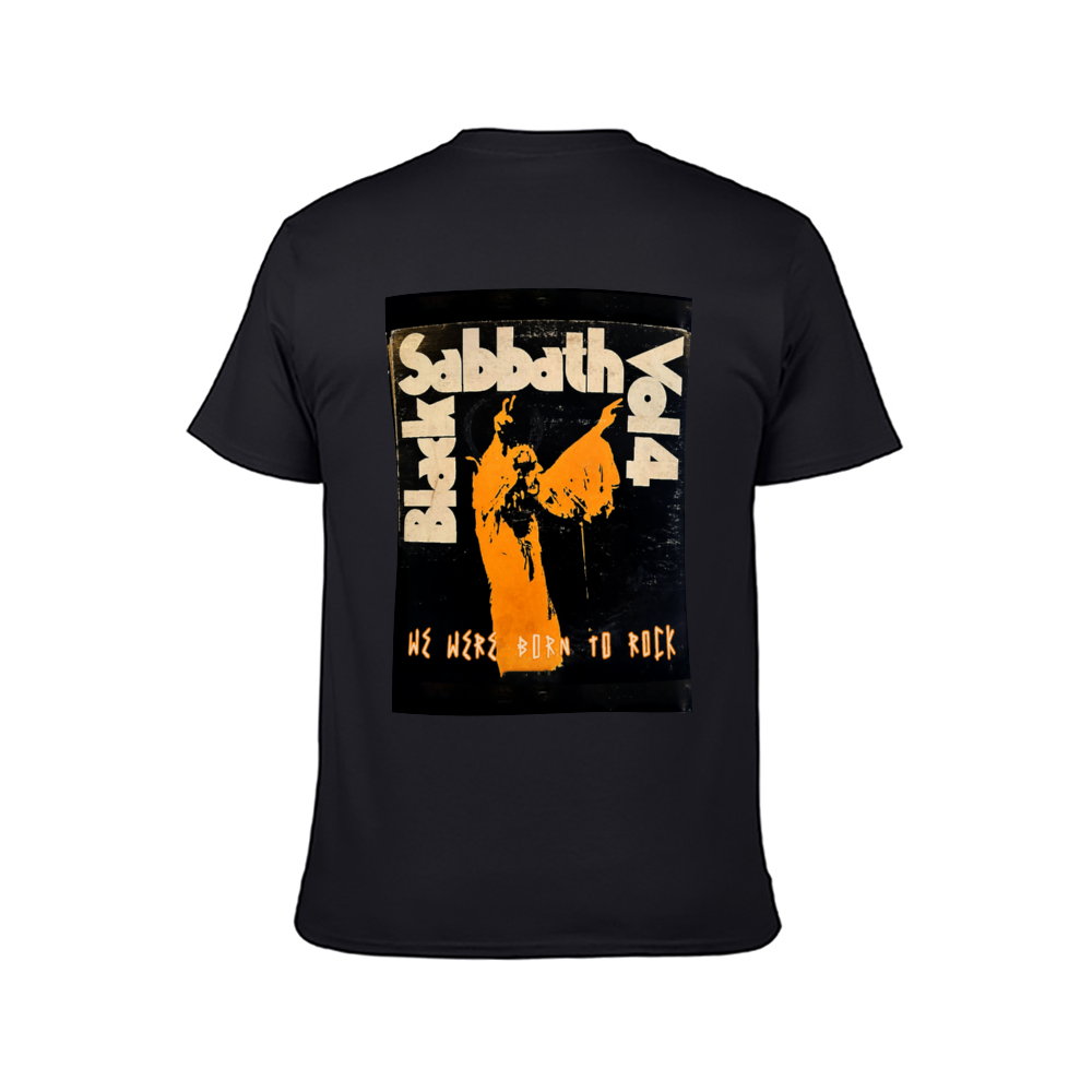 Classic Black Sabbath Dedication T-Shirt Front and Back Print DTG | Gildan HA00