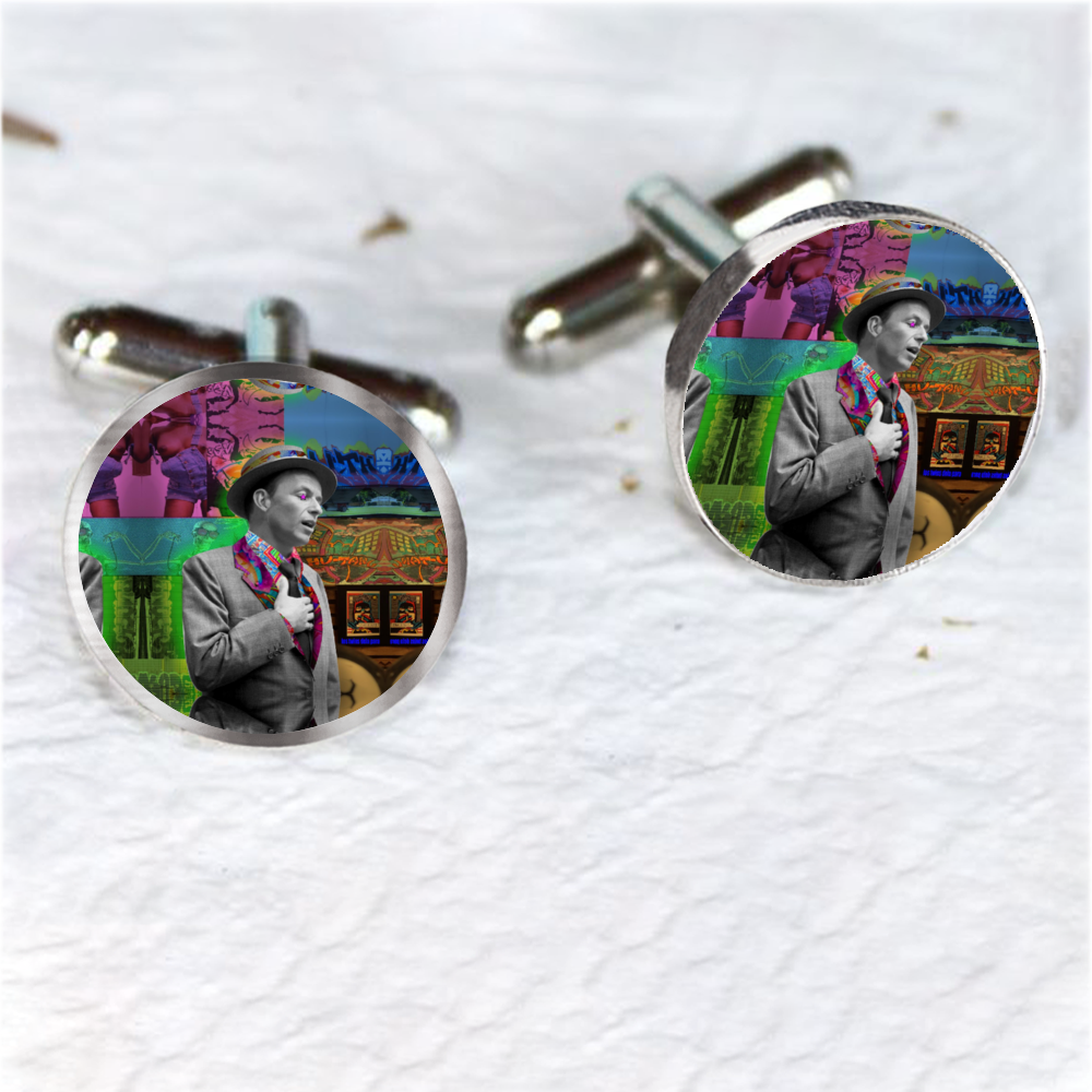 Sin-atras Cufflinks for Tuxedo Studs