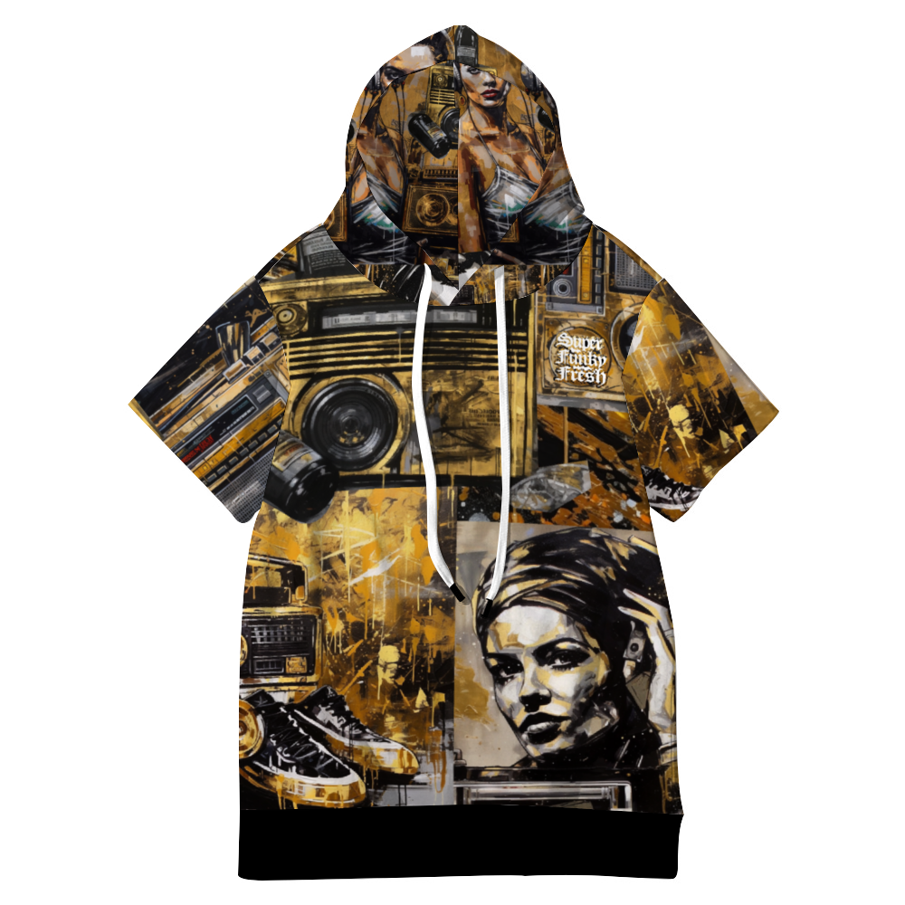 Golden Era Short Sleeve Hoodie