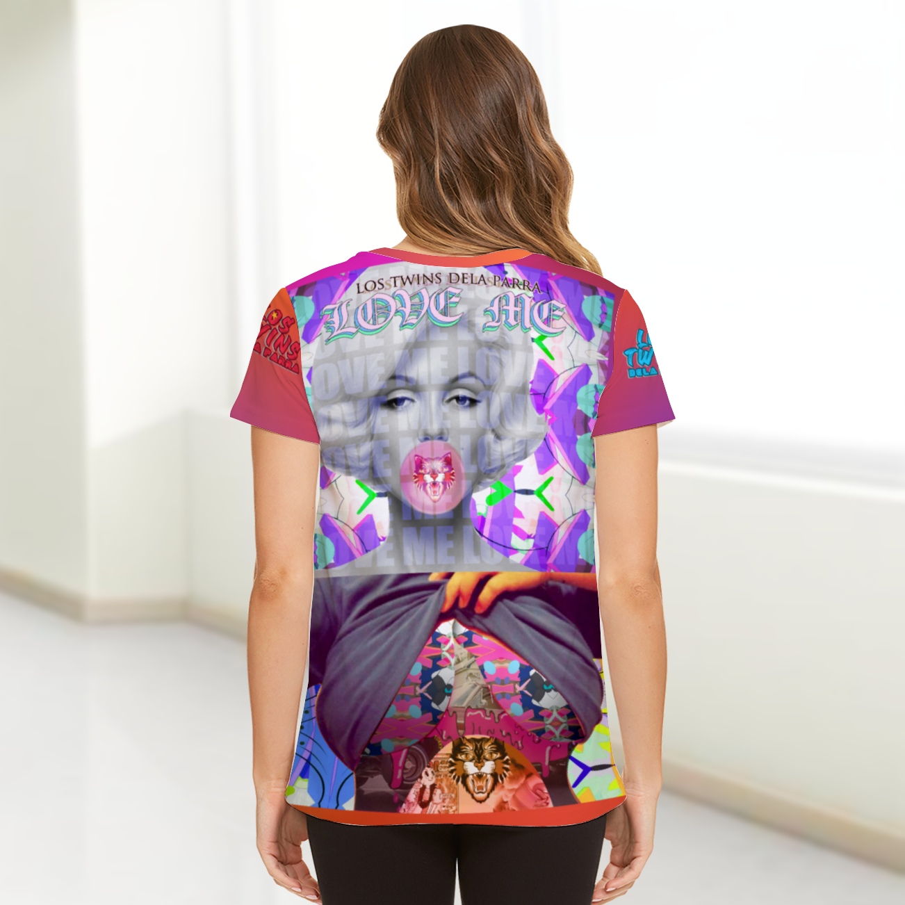 Texas Haze Dela Parra Monroe Unisex All Over Print T-Shirt
