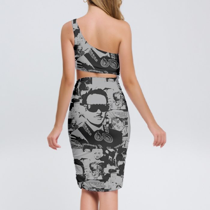 DeLa Parra Infante Punk Sleeveless Mini Dresses