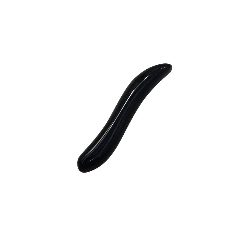 Natural Stone Guasha Massage Gouache Scraper For Face Jade Roller Massager Set Black Obsidian Gua Sha Board Facial SkinCare Tool