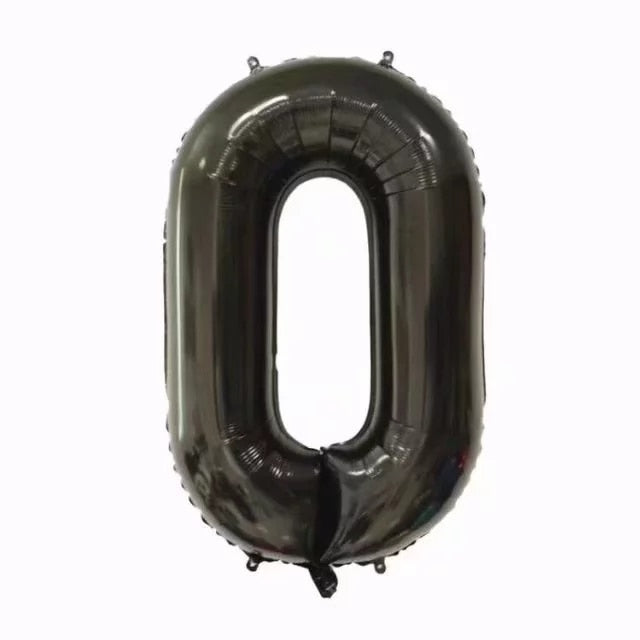 40'' 80s 90s Party Decorations Giant Balloon Chain Balloons Gold Birthday Hip Hop Theme Wedding Arch Supplies Retro adult party