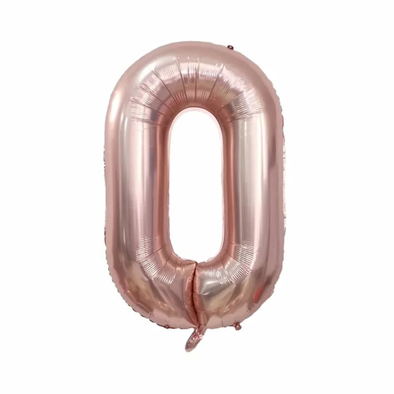 40'' 80s 90s Party Decorations Giant Balloon Chain Balloons Gold Birthday Hip Hop Theme Wedding Arch Supplies Retro adult party