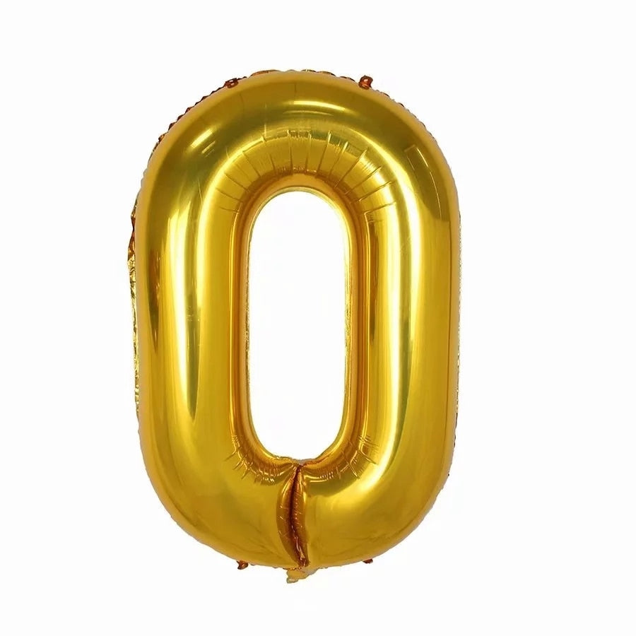 40'' 80s 90s Party Decorations Giant Balloon Chain Balloons Gold Birthday Hip Hop Theme Wedding Arch Supplies Retro adult party