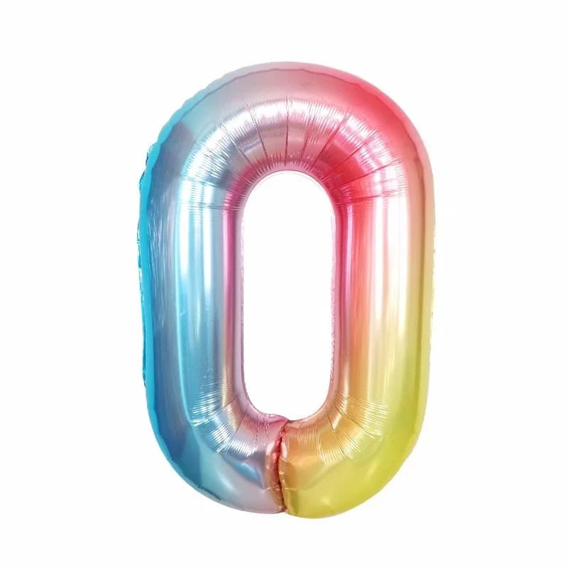 40'' 80s 90s Party Decorations Giant Balloon Chain Balloons Gold Birthday Hip Hop Theme Wedding Arch Supplies Retro adult party