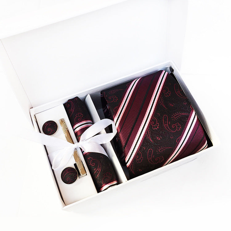 Mens Gift Box 6 Piece Leading Bags Towel Cut Cuff Factory Price Wholesale
