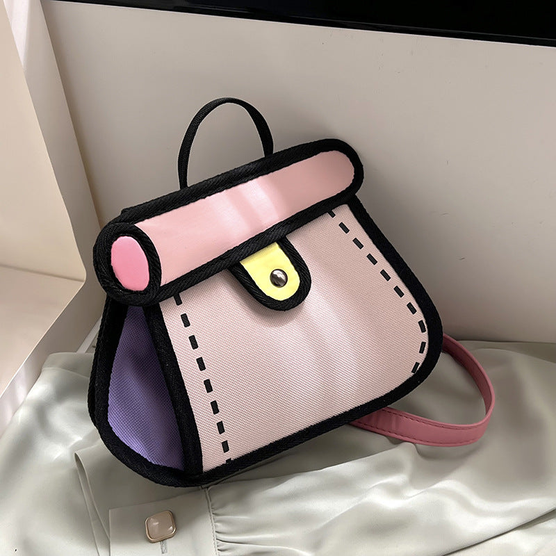 Two-dimensional anime ake bag