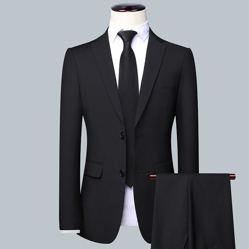 Men's suits set three-piece suit wear men's business is equipped with groom wedding dress one generation